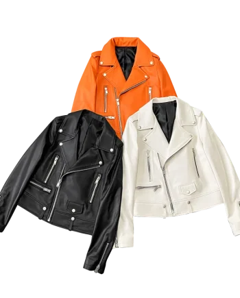 Women's Winter Warm Leather Jacket Quick Dry Canvas Button Front Solid Pattern Plain Dyed Zipper Breathable Knitted Design